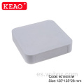 Caja de caja de enrutador wifi de plástico ABS caja de red de plástico como caja de caja de interruptor de red exterior TAKACHI NC130313W